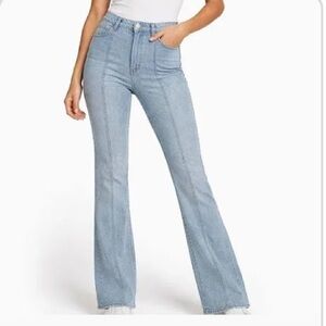 Levi's 725 High Rise Bootcut Seam Leg Light Wash Jeans Women's Size 28